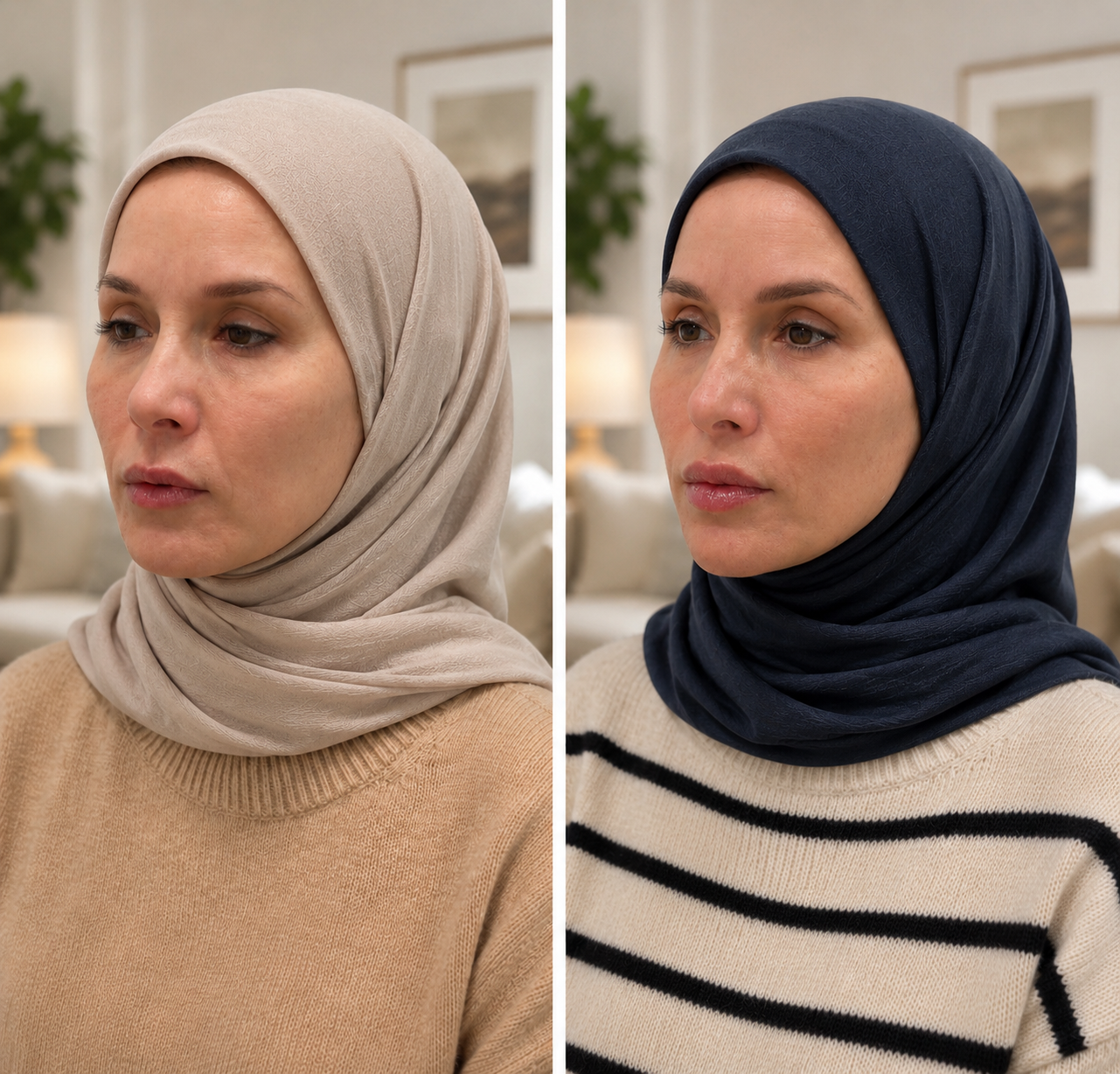 Before and after skincare transformation showing improved skin hydration, smoother texture, healthier skin barrier, and a more radiant complexion after using the Derma Botox 3-Step Skincare Routine